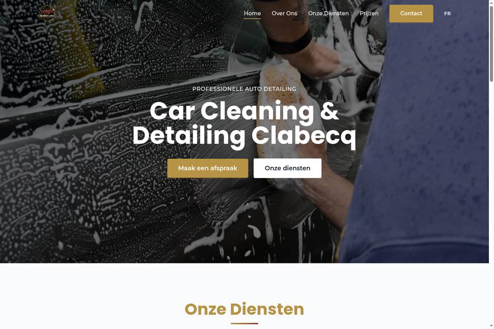 Neobrillance, website by KristofDV.be